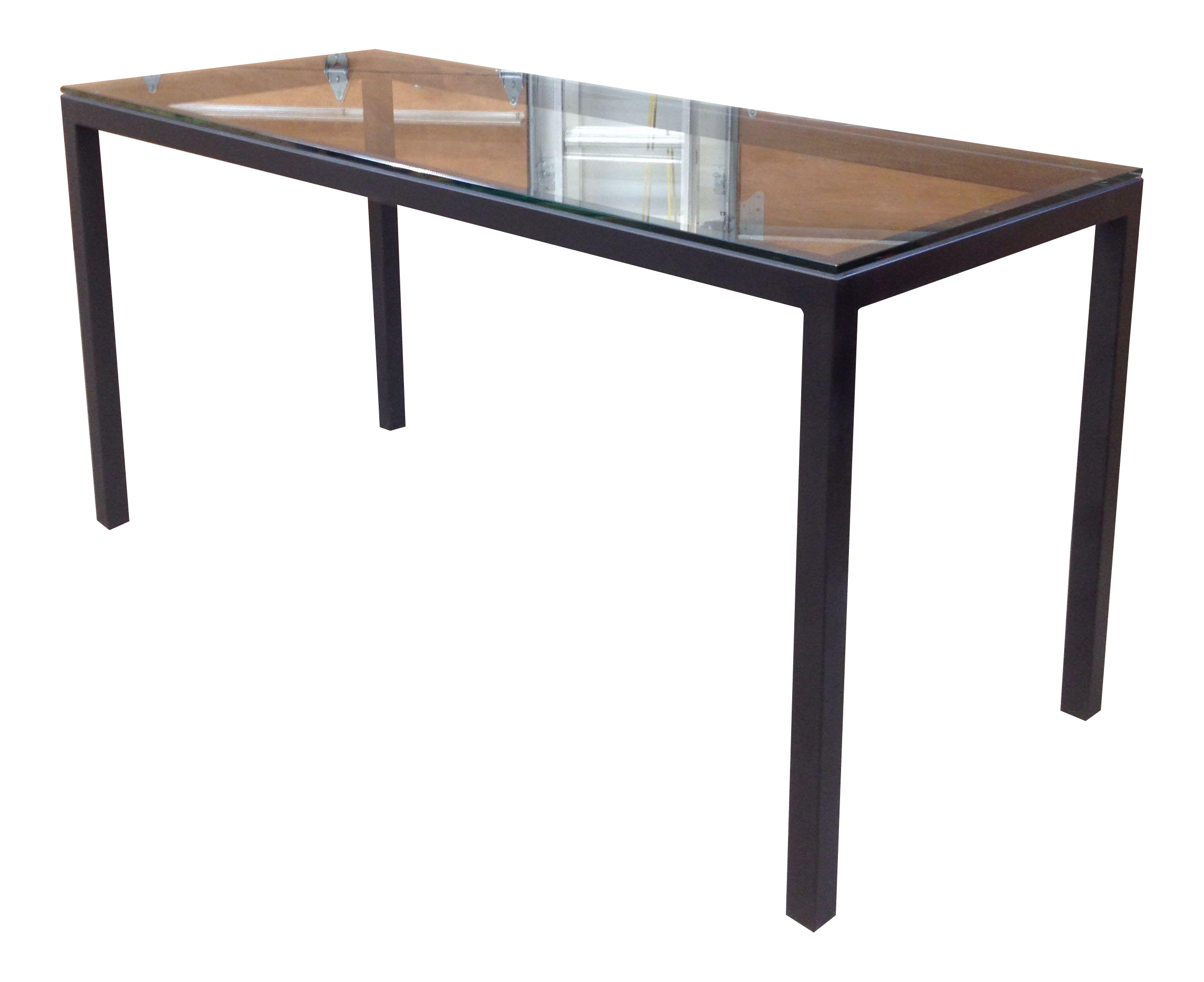 Room & Board Counter Height Steel Parsons Table Chairish