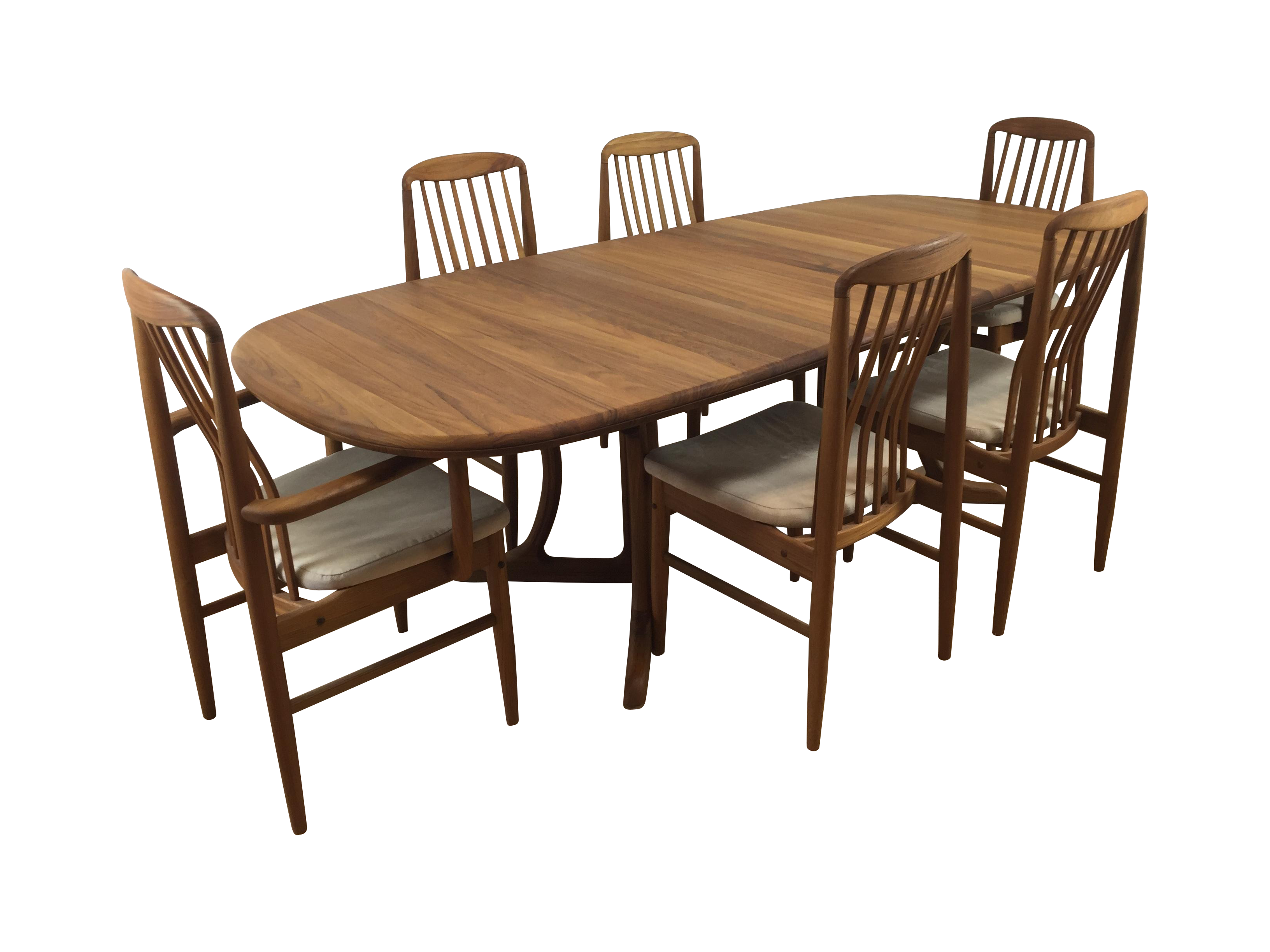 Benny Linden MidCentury Modern Teak Dining Set Chairish