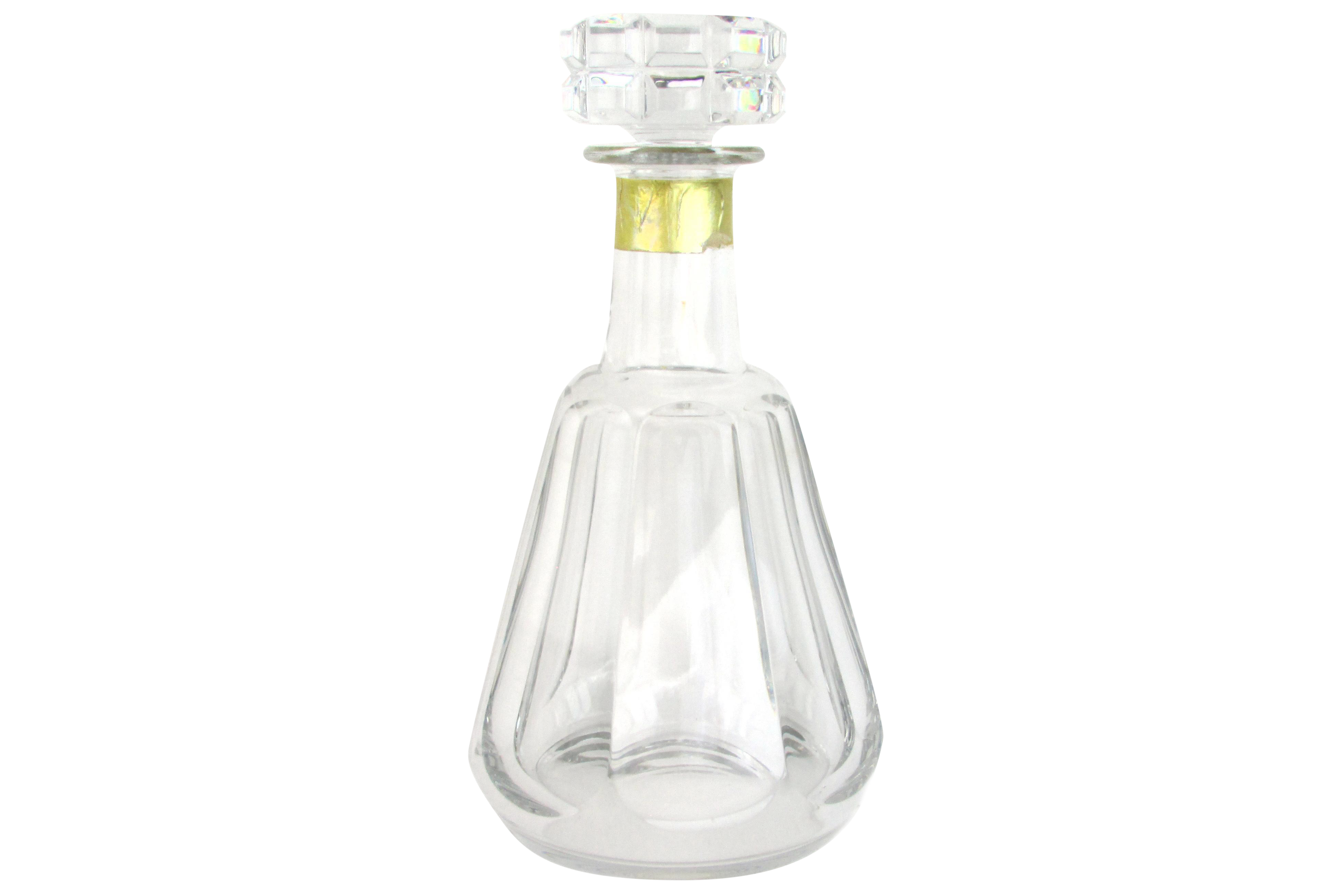 Baccarat Crystal Liquor Decanter Chairish