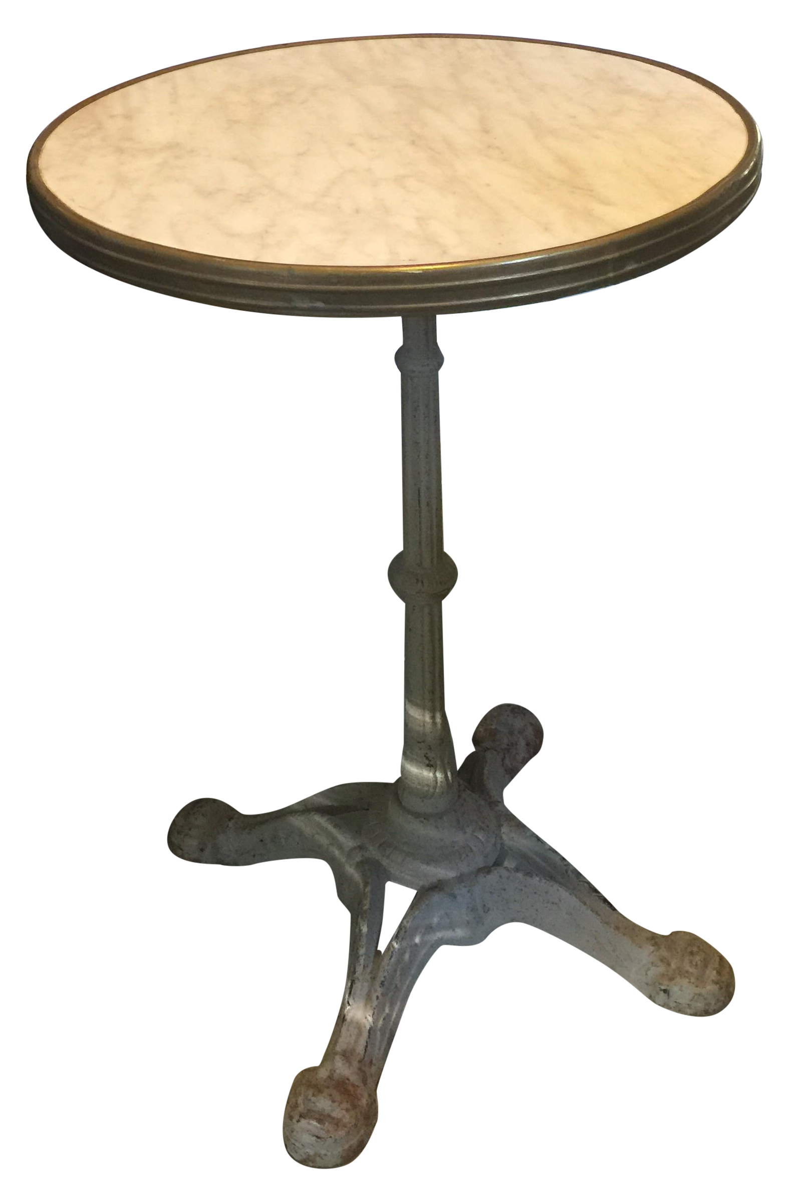 Antique French Cast Iron Bistro Table Base Chairish