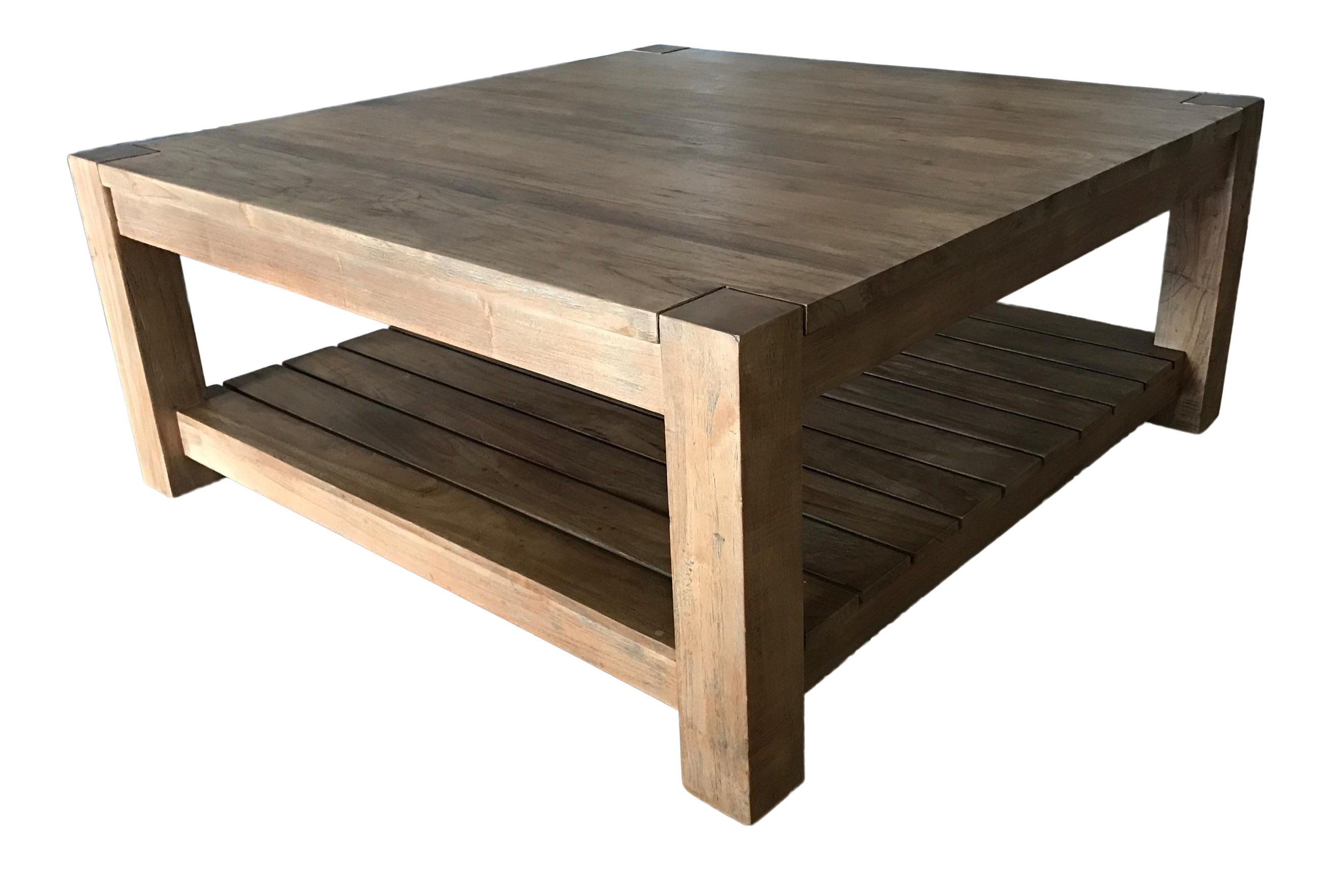 Crate and Barrel Edgewood Square Coffee Table | Chairish