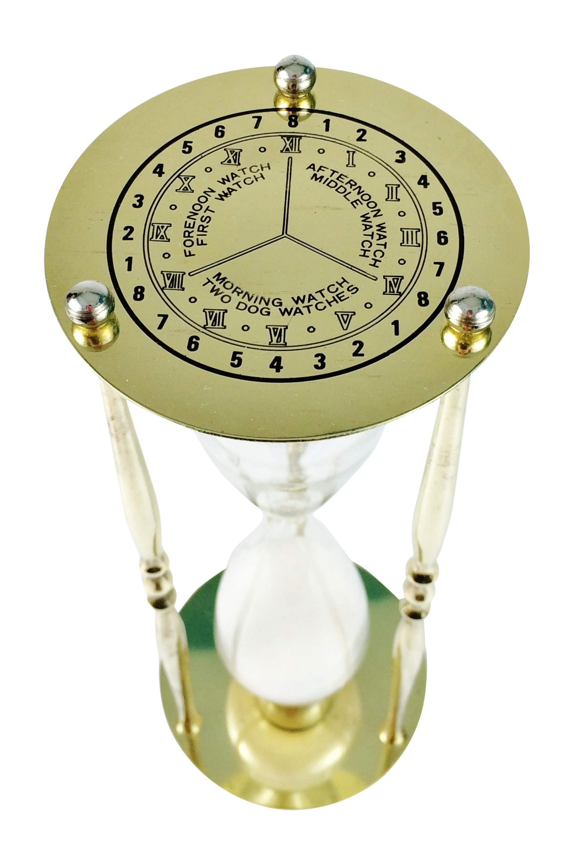 Vintage Brass Maritime Nautical Ship Hourglass Chairish