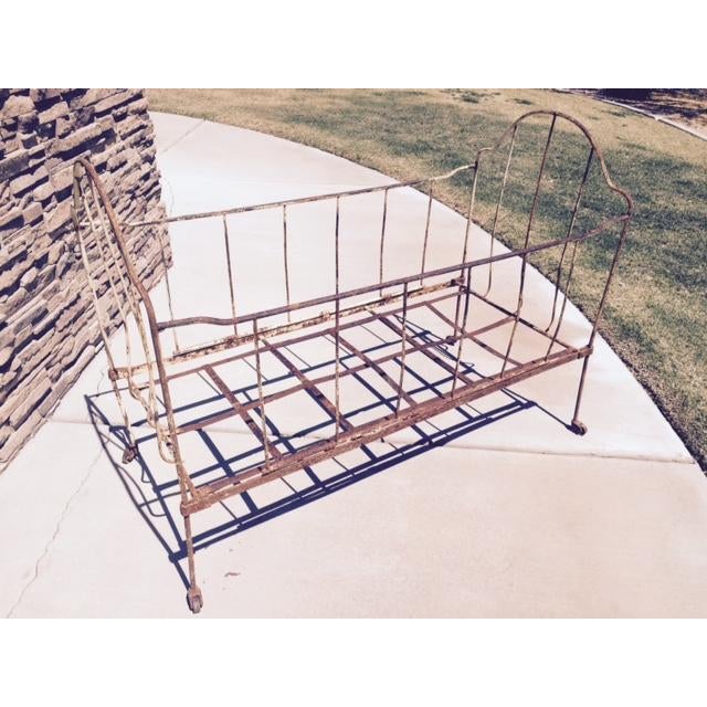 Vintage Iron Crib Chairish