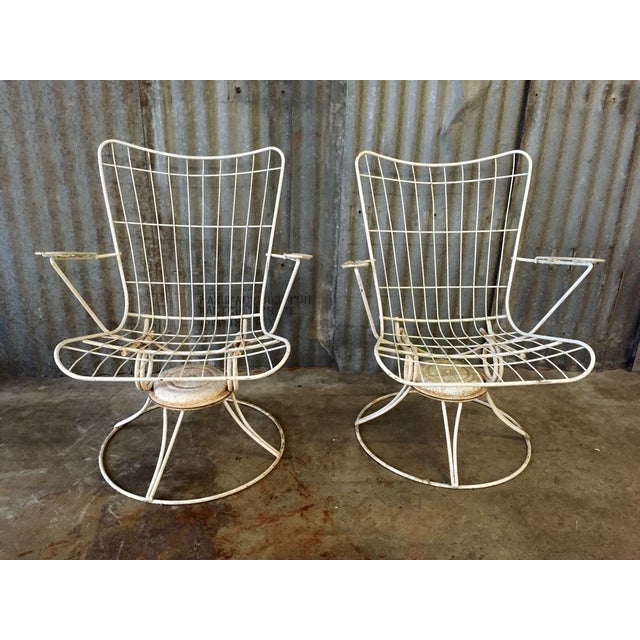 Vintage Homecrest Swivel Chairs A Pair Chairish