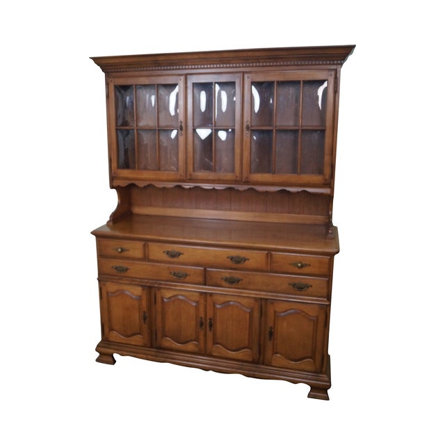 Pennsylvania House Solid Maple Colonial Hutch Chairish