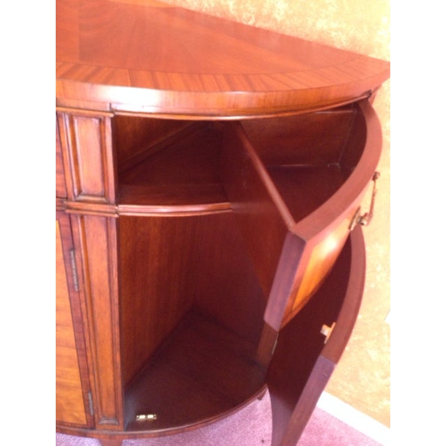 Ethan Allen Regan Demilune Buffet Chairish