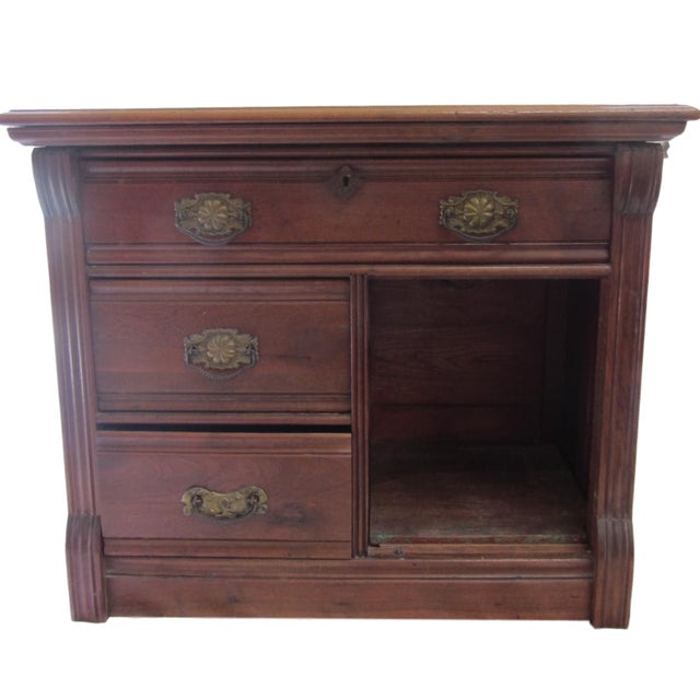 Shabby Chic Nightstand Chairish