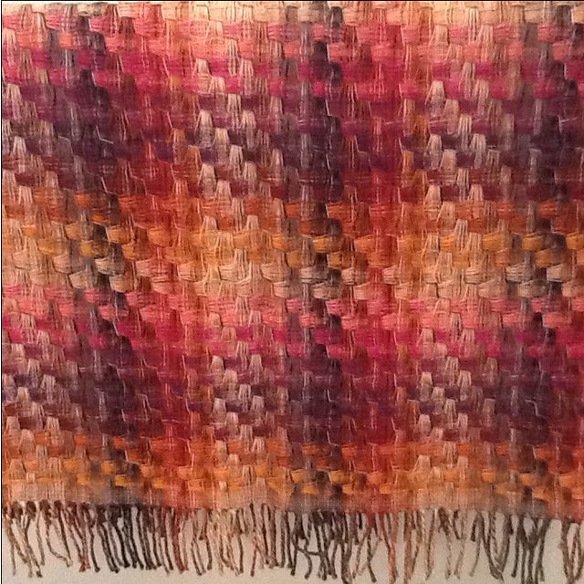 Missoni Home 'Husky' Pink & Purple Throw Chairish