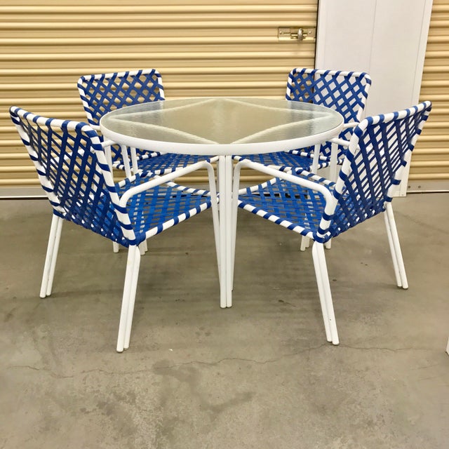 Brown Jordan Mid Century Modern Outdoor Dining Set Chairish
