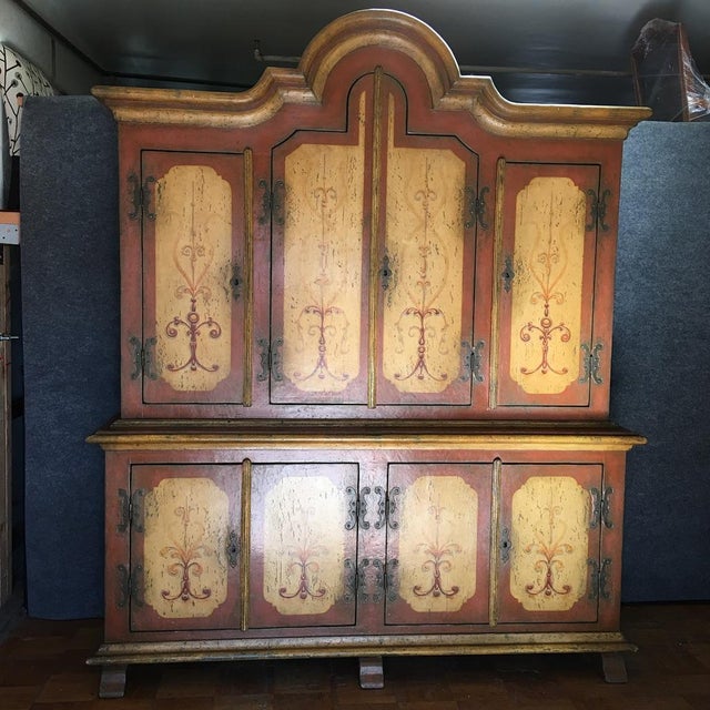 HandPainted German Armoire Chairish