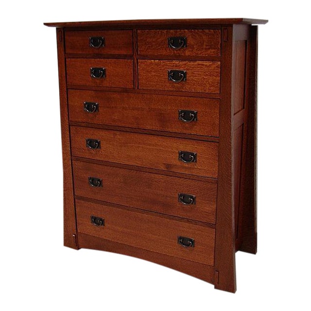 Burkholder Amish Mission Style Chest of Drawers Chairish
