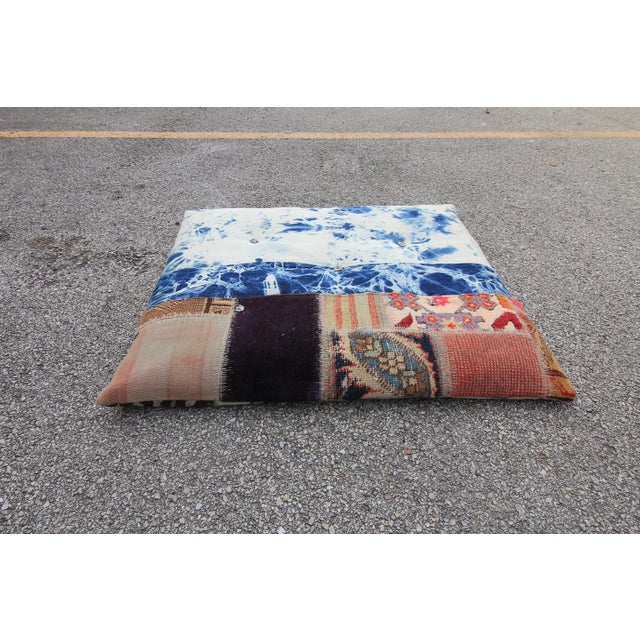 Vintage Turkish Patchwork Floor Pillow Chairish