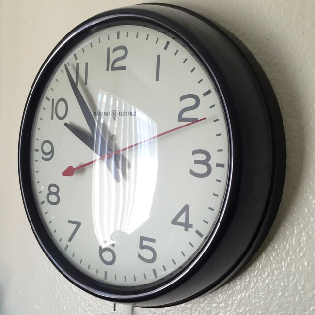 MCM General Electric Second Hand Wall Clock Chairish