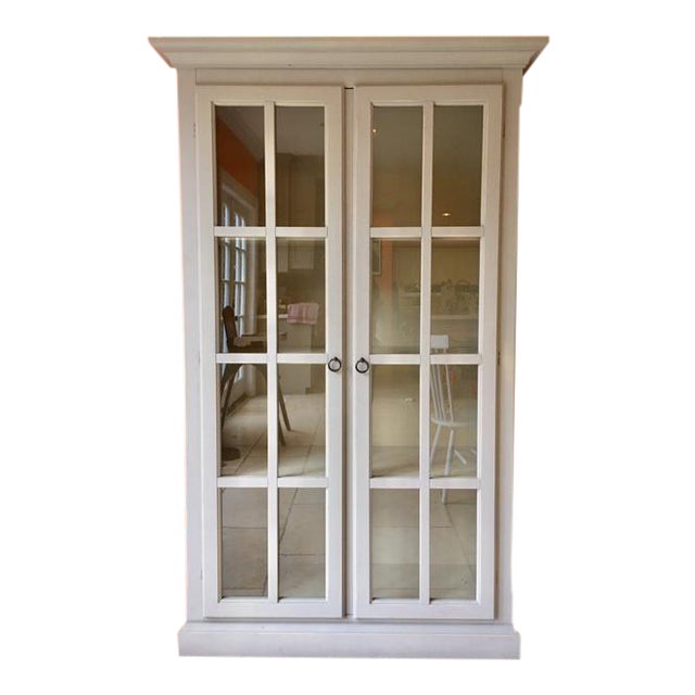 Pottery Barn Glass Door Chairish