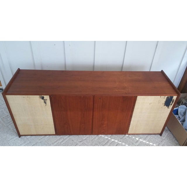 Mid Century Teak Stereo/Record Floating Chairish