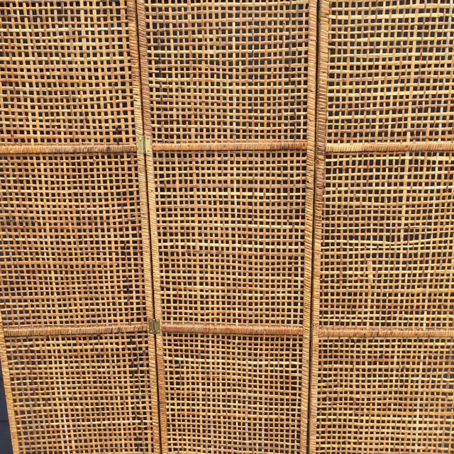 Rattan Screen Room Divider Chairish