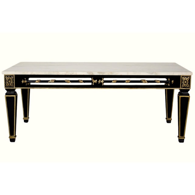 Vintage Italian Marble Coffee Table Chairish