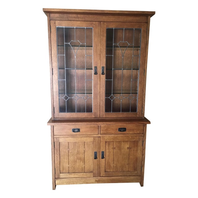 Stickley TwoDoor Buffet with China Top Chairish