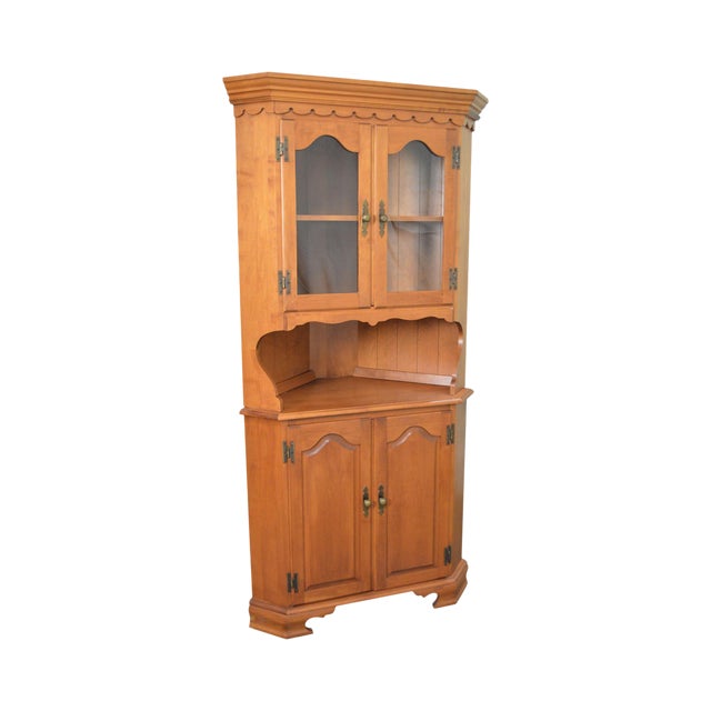 Vintage Solid Maple Traditional Corner Chairish