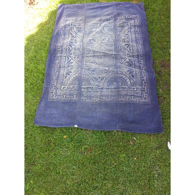 Tribal Hand Batiked Bed Cover Chairish