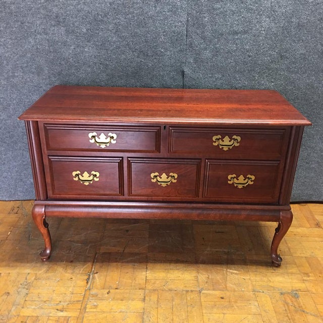 Traditional Thomasville Wooden Sideboard Buffet Table Chairish