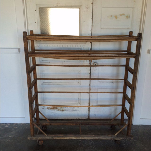 Antique Wooden Rack Chairish