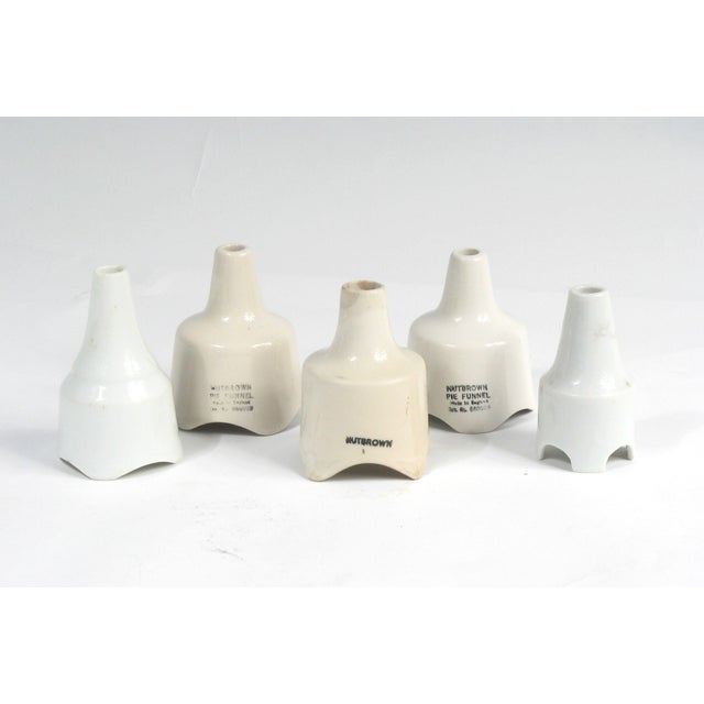 English Pie Funnels Set of 5 Chairish