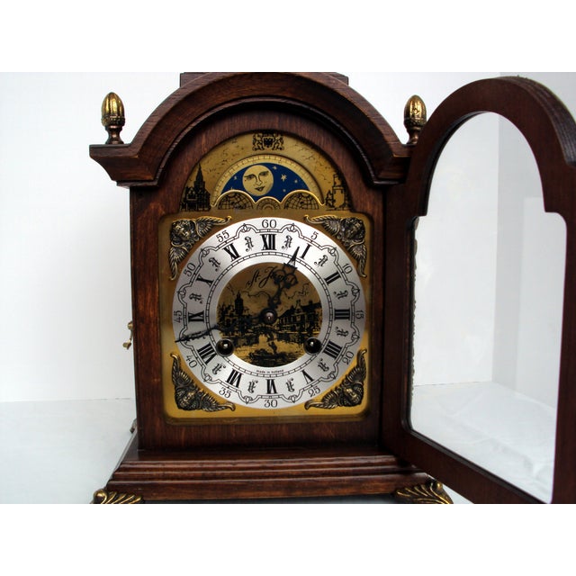 Vintage Franz Hermle Mantle Clock Chairish