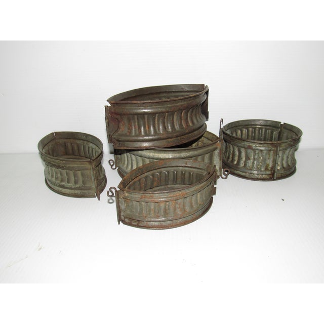 Antique French Meat & Game Pie Molds Set of 5 Chairish