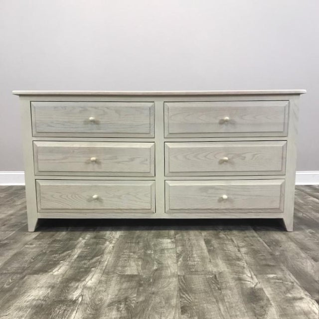 Pottery Barn Washed Wood Chest of Drawers Chairish