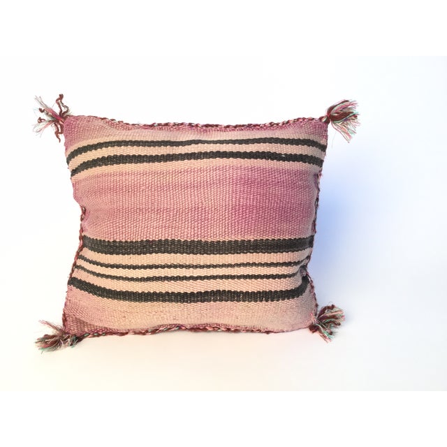 Moroccan Berber Kilim Wool Pillow Chairish