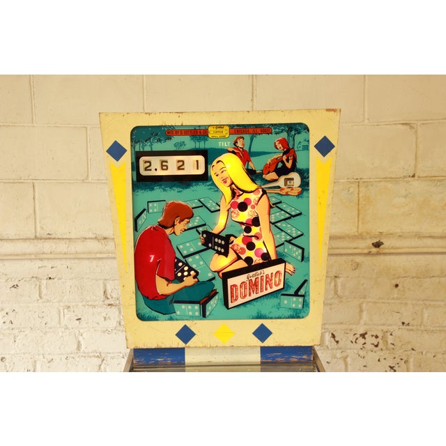 1968 Gottlieb Domino Pinball Machine Chairish