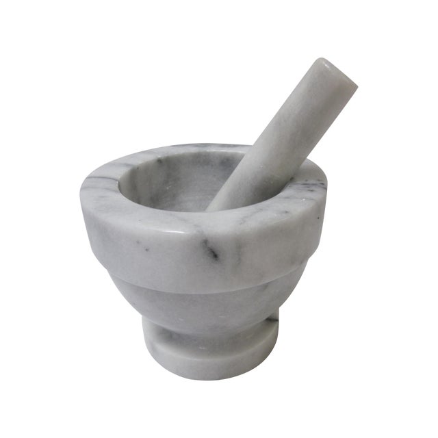 Extra Large Marble Mortar and Pestle Chairish