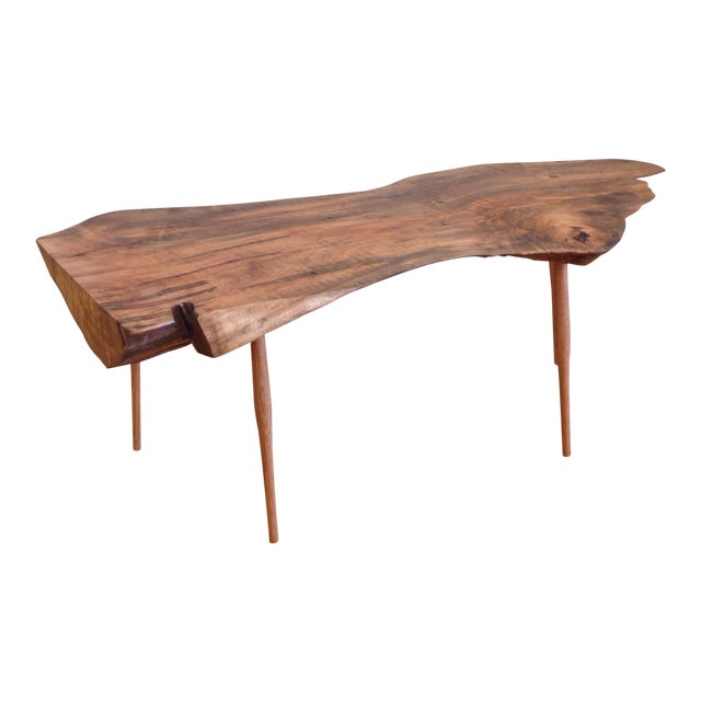 Live Edge Walnut Slab Coffee Table Chairish
