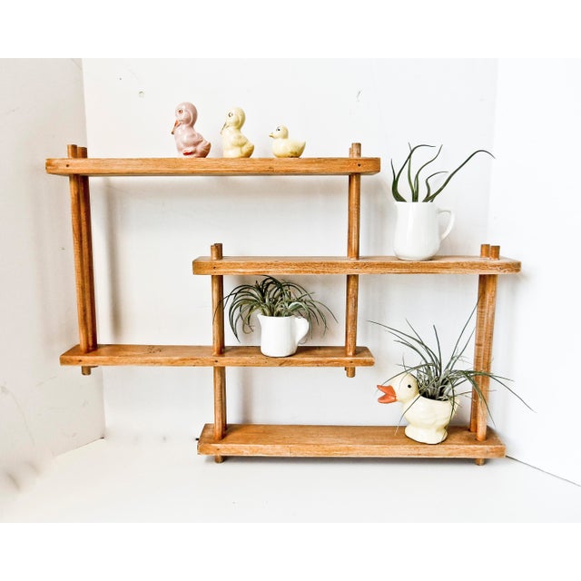 Modern Wooden Wall Shelf Chairish
