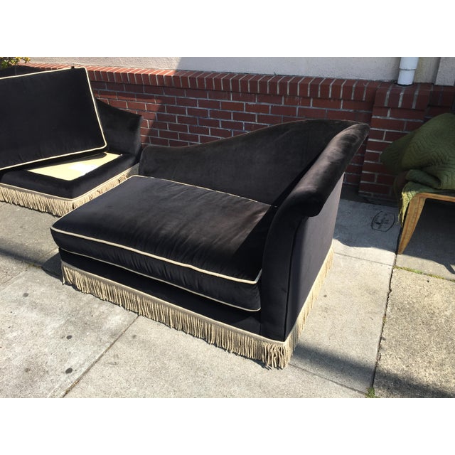 Baker Furniture Milling Road Chaise Lounges A Pair Chairish