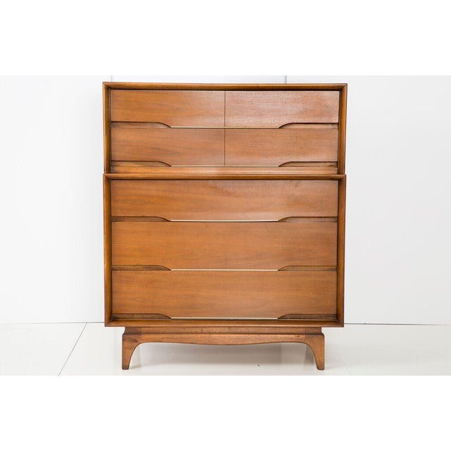 Kent Coffey Vintage FiveDrawer Highboy Dresser Chairish