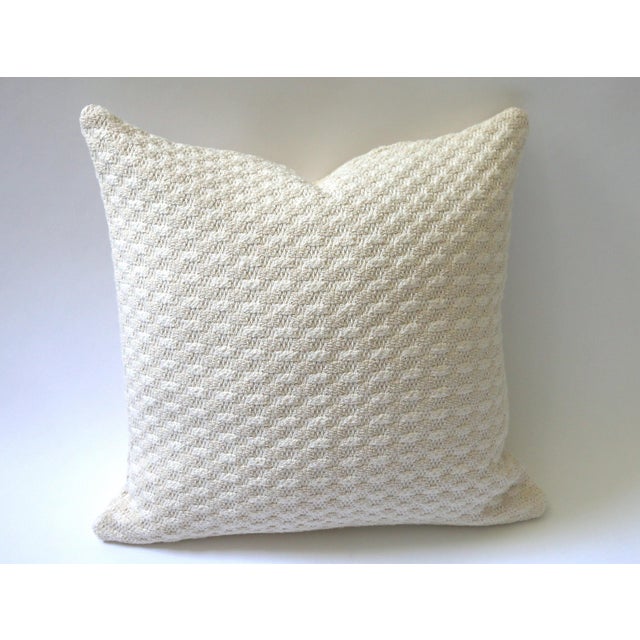 Sweater Knit Thick Cream Decorative Throw Zipper Pillow Cover Chairish