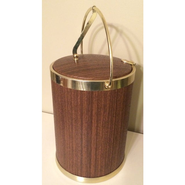 Retro Hinged Lid Ice Bucket Chairish