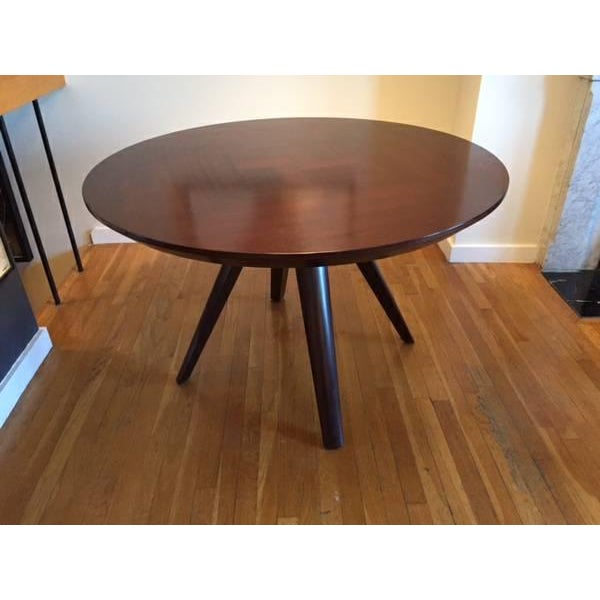 Louis Kazan Contemporary Exotic Wood Dining Table Chairish
