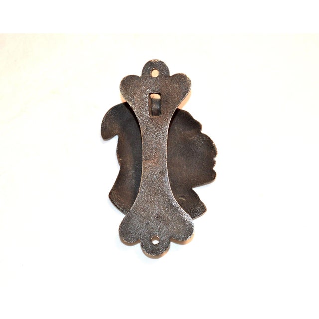 Vintage Ebenezer Scrooge Door Knocker Chairish