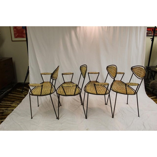Mid Century Modern Patio Chairs Set of 4 Chairish