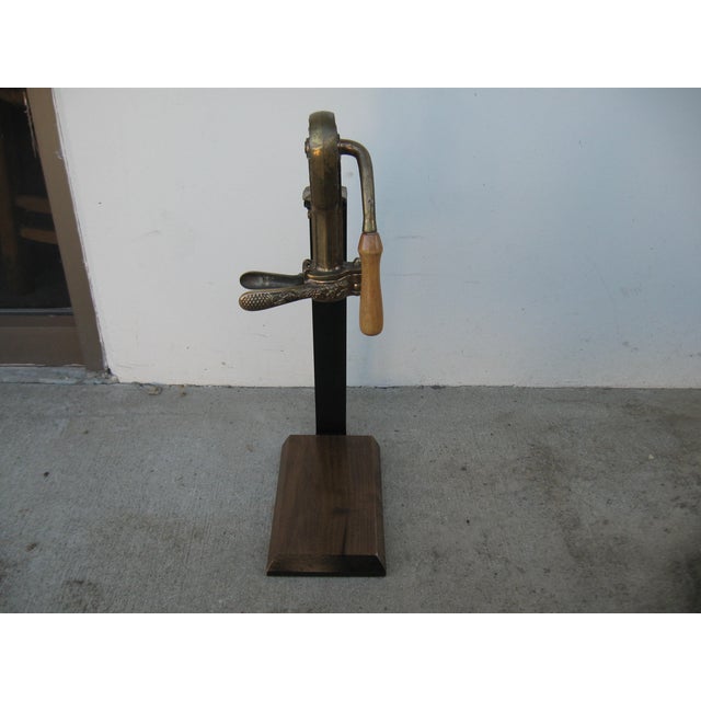 Brass Standing Wine Opener Chairish