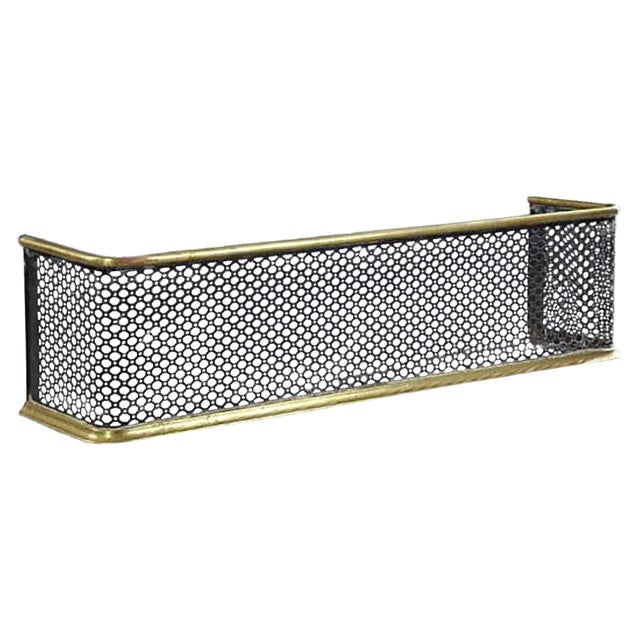 Brass & Iron Fire Fender Chairish