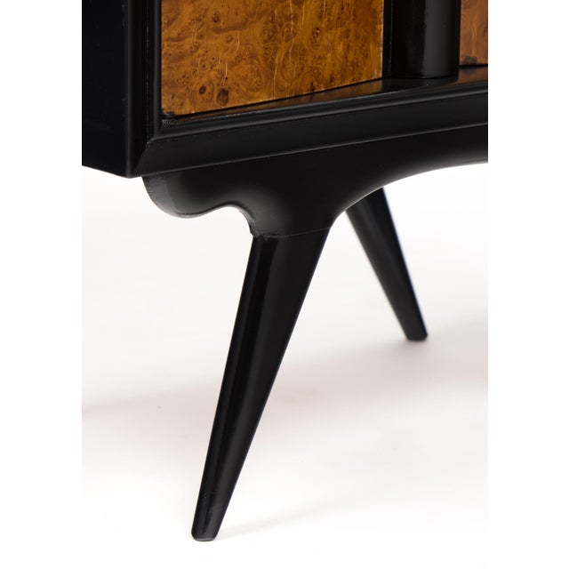 Italian Mid Century Modern Side Tables Pair Chairish