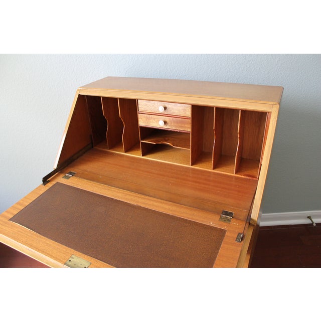 MidCentury Modern Secretary Writing Desk Chairish