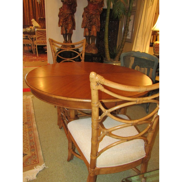 Tommy Bahama Coconut Grove Round Dining Table W/ Leaves Chairish