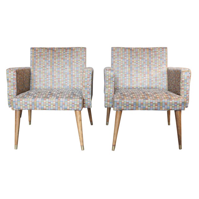 Danish Modern MultiColor Accent Chairs (ONE SOLD) Chairish