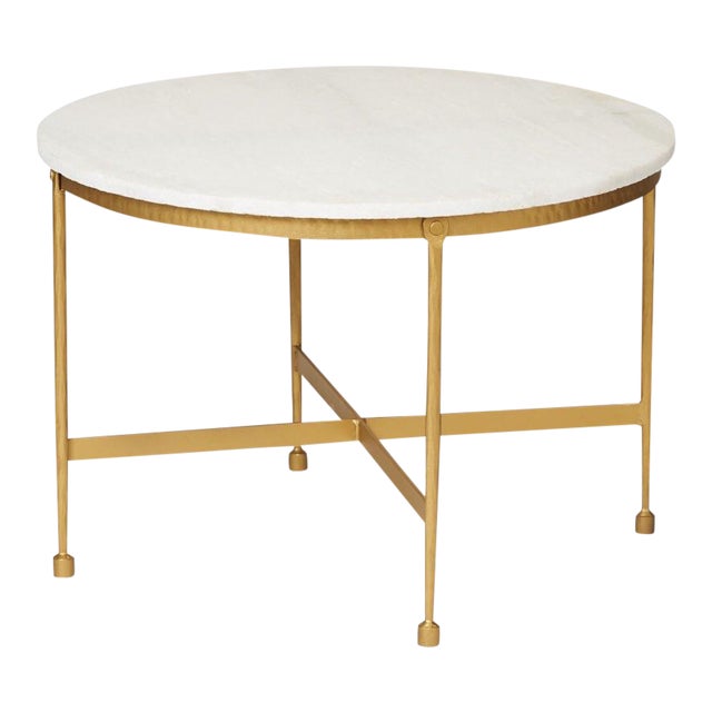 Marble Top Metal Coffee Table Chairish