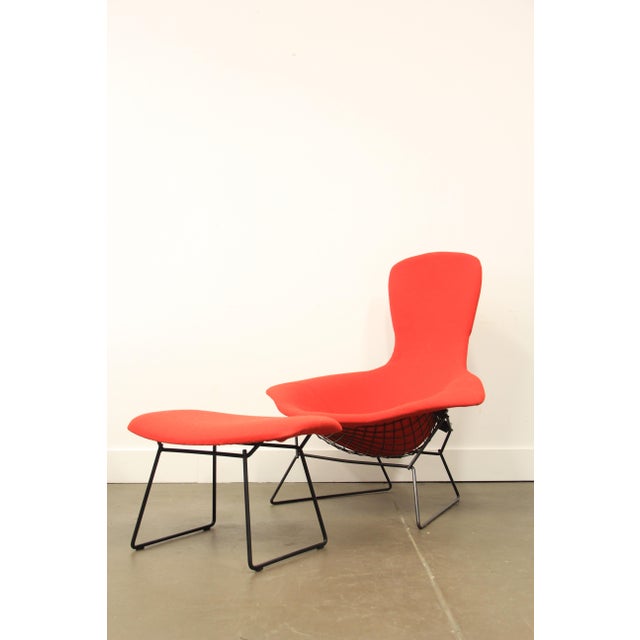 MidCentury Modern Knoll Bird Chair and Ottoman Chairish